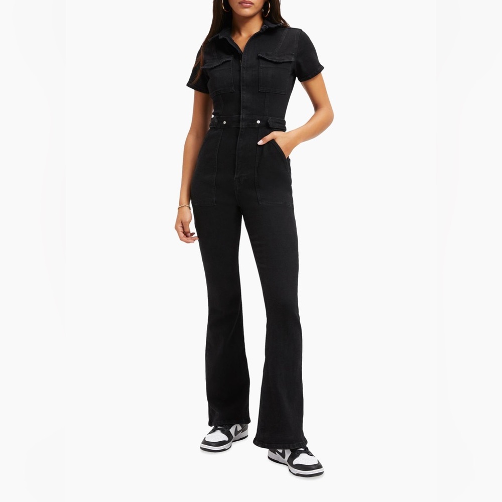 Good American Black Jumpsuit